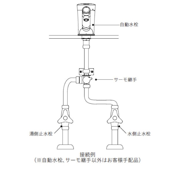 ミナミサワ 自動水栓 SuiSui MIX 混合栓用 SM2-VH SM2-VH - 1