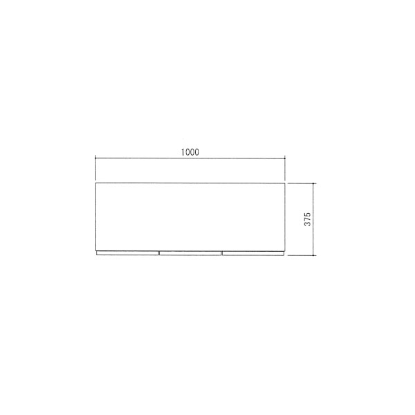 丸南 NLシリーズ キッチンコンポ 吊戸棚H60cm 送料無料エリア限定 NT100M W100×D37.5×H60 NT100M
