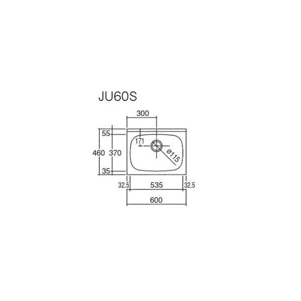 丸南 JUシリーズ キッチンコンポ 流し台 送料無料エリア限定 JU60S W60×D46×H80 JU60S