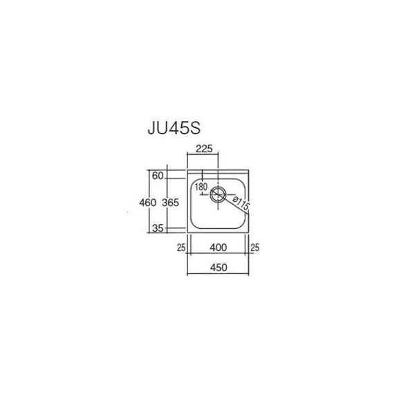 丸南 JUシリーズ キッチンコンポ 流し台 送料無料エリア限定 JU45S W45×D46×H80 JU45S