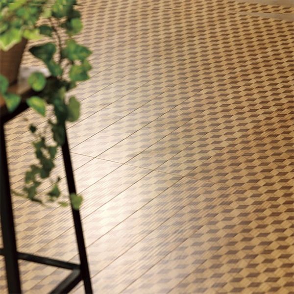 ウッドワン 文教施設店舗用床材 KITOIROフローリング（BASICパターンバリエーション）DOT 