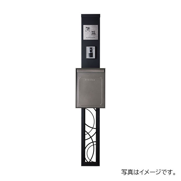 福彫 機能門柱 ベスティ FVE-KA デザインパネルあり 194W×1550H(全高1850)×80D FVE-KA
